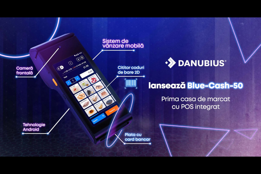Casă de marcat cu POS încorporat | Danubius